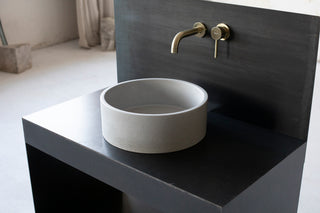 concrete vessel sink betonine kraiukle beton waschbecken lavabo