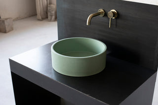 concrete vessel sink betonine kraiukle beton waschbecken lavabo