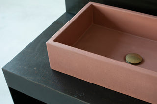 Solid Block \ Peachy Pink \