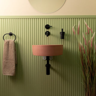 Aufsatzwaschbecken groß / Naturgrau