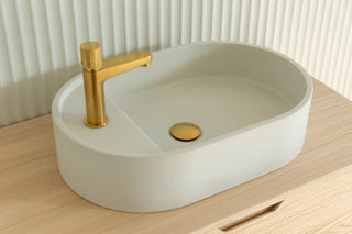 Waschbecken Wandmontage \ Halo Fusion \ Ziegelrot \