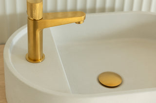 Waschbecken Wandmontage \ Halo Fusion \ Ziegelrot \