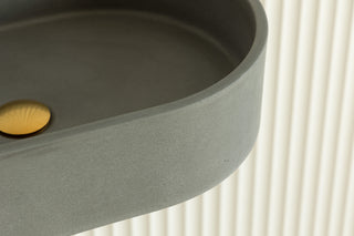 Waschbecken Wandmontage \ Halo Fusion \ Ziegelrot \