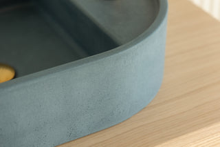 Waschbecken Wandmontage \ Halo Fusion \ Ziegelrot \