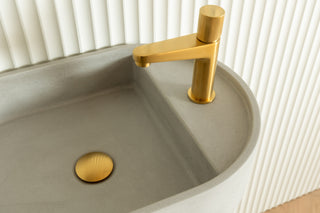 Waschbecken Wandmontage \ Halo Fusion \ Ziegelrot \