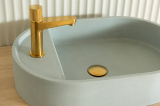 Waschbecken Wandmontage \ Halo Fusion \ Ziegelrot \