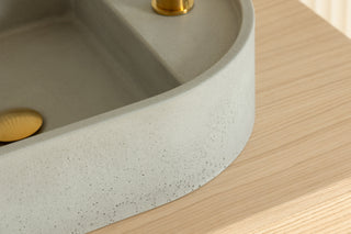 Waschbecken Wandmontage \ Halo Fusion \ Ziegelrot \