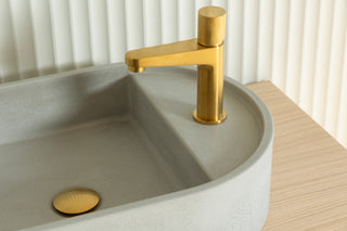 Waschbecken Wandmontage \ Halo Fusion \ Ziegelrot \