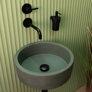 Aufsatzwaschbecken groß / Naturgrau