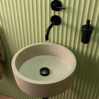 Aufsatzwaschbecken groß / Naturgrau