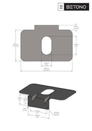 Wall-Mount Bracket  (SolidBlock)